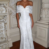 Vestido Maxi Emberly - Marfim