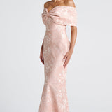 Vestido Maxi Emberly - Pêssego Suave