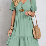 Emily - Vestido elegante com cobertura para o ventre