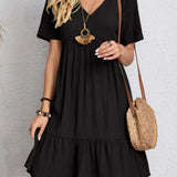 Emily - Vestido elegante com cobertura para o ventre