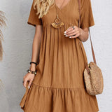 Emily - Vestido elegante com cobertura para o ventre