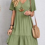 Emily - Vestido elegante com cobertura para o ventre