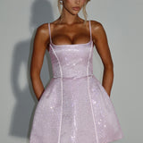 Vestido Mini Emma - Rosa Claro