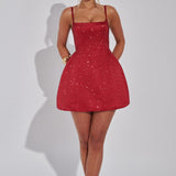 Vestido Mini Emma - Vermelho