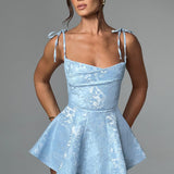 Vestido Macacão Emmie - Azul