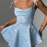 Vestido Macacão Emmie - Azul