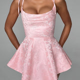 Vestido Macacão Emmie - Rosa Claro