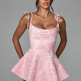 Vestido Macacão Emmie - Rosa Claro