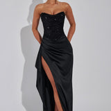 Vestido Maxi Emrielle - Preto
