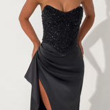 Vestido Maxi Emrielle - Preto