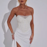 Vestido Maxi Emrielle - Marfim