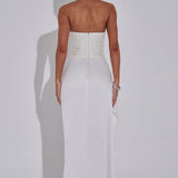 Vestido Maxi Emrielle - Marfim