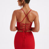 Saia Mini Erika - Vermelha