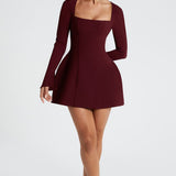 Esme Mini Dress - Verniz Cereja