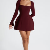 Esme Mini Dress - Verniz Cereja