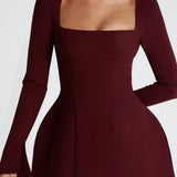 Esme Mini Dress - Verniz Cereja