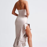 Vestido Maxi Esmeraya - Champanhe