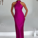 Vestido Maxi Etta - Rosa Choque