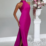 Vestido Maxi Etta - Rosa Choque