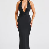 Vestido Maxi Evangeline - Preto