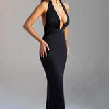 Vestido Maxi Evangeline - Preto