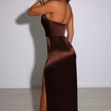 Vestido Maxi Everly - Chocolate