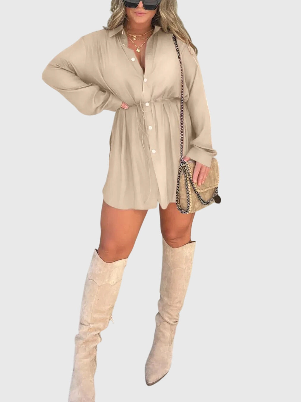 Nova™ | Vestido Macacão Elegante