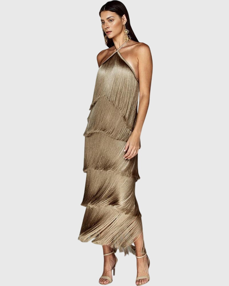 Artiselle™ - Vestido com Franjas