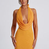 Vestido Mini Fallon - Tangerina