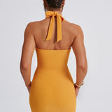 Vestido Mini Fallon - Tangerina