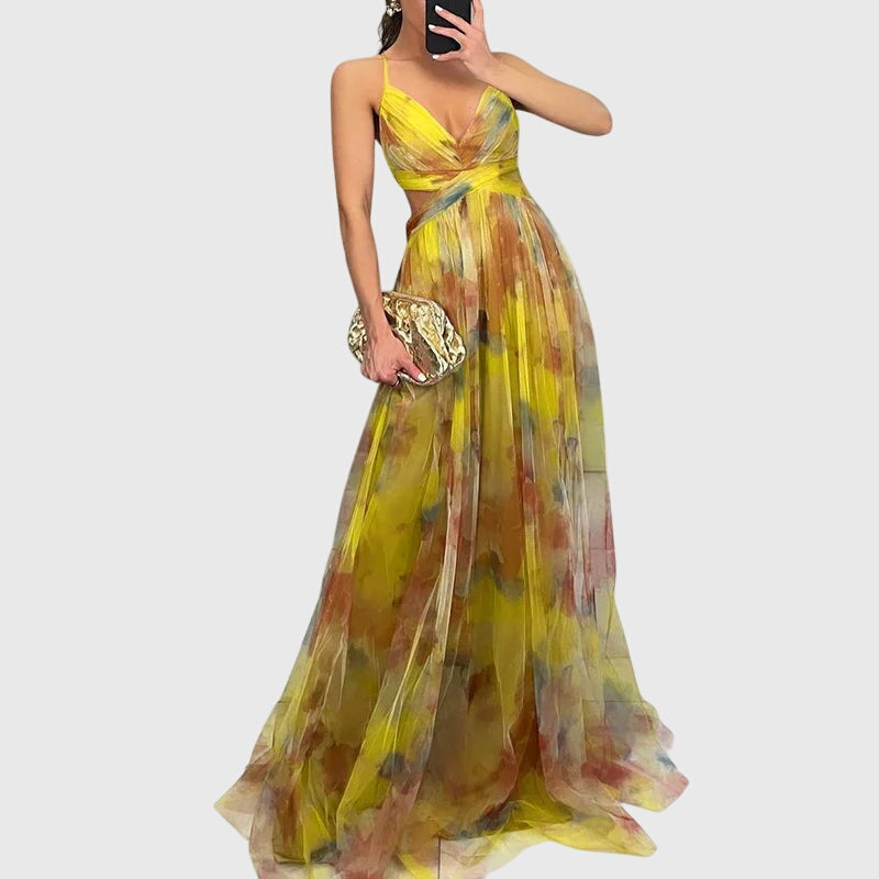 Giselle™ | Vestido Maxi Floral