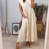 Leonor -  Vestido Maxi Elegante e Confortável