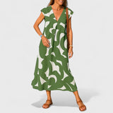 Valery™ | Vestido Fluído com Decote em V