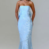 Vestido Maxi Felicity - Azul