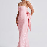 Vestido Maxi Felicity - Rosa Claro