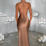Vestido Maxi Fenty - Chocolate