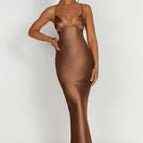 Vestido Maxi Fenty - Chocolate