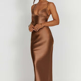 Vestido Maxi Fenty - Chocolate