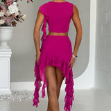 Top Ferna - Rosa choque