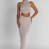 Saia Maxi Fifi - Champagne