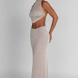 Saia Maxi Fifi - Champagne
