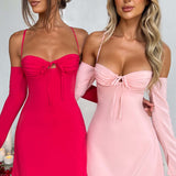 Vestido Mini Fiona - Blush