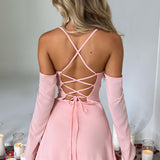 Vestido Mini Fiona - Blush