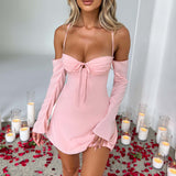Vestido Mini Fiona - Blush