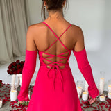 Vestido Mini Fiona - Rosa
