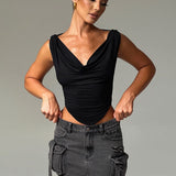 Top Franziska - Preto