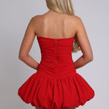 Vestido Mini Gemma - Vermelho