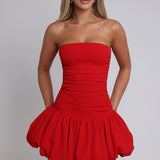 Vestido Mini Gemma - Vermelho