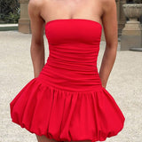 Vestido Mini Gemma - Vermelho