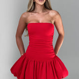 Vestido Mini Gemma - Vermelho